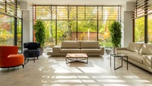 Espaço multiuso com salão, coworking e brinquedoteca em condomínio moderno